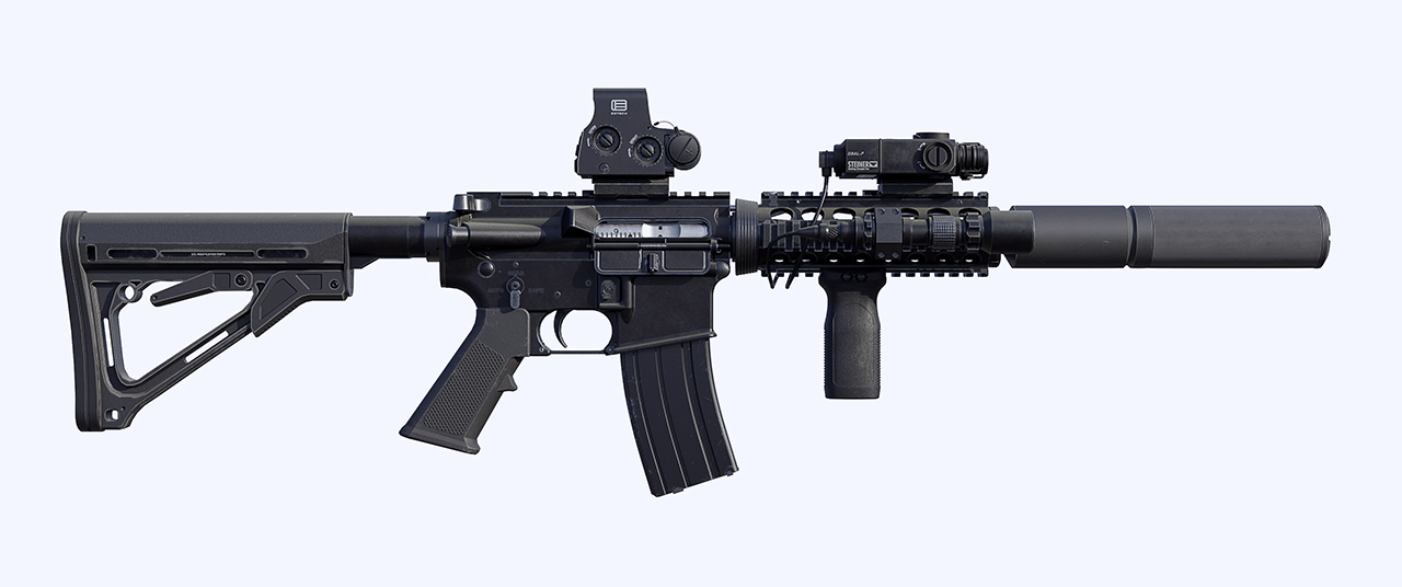 M4A1 Render 4